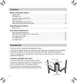 Preview for 2 page of Omron COMP A-I-R C21 basic Instruction Manual