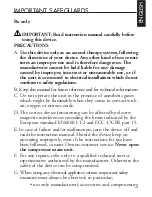 Предварительный просмотр 7 страницы Omron Comp Air Elite NE-C21 Operating Instructions Manual