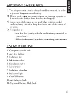 Preview for 9 page of Omron Comp Air Elite NE-C21 Operating Instructions Manual