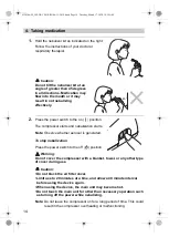 Preview for 14 page of Omron COMP AIR NE-C24 Instruction Manual