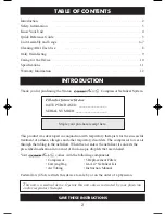 Preview for 2 page of Omron COMP Air XLT NE-C25 Instruction Manual