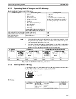 Preview for 118 page of Omron CP1H-CPU - 05-2006 Operation Manual