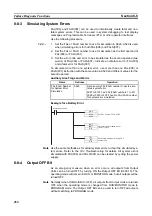 Предварительный просмотр 488 страницы Omron CP1L-EL20DR-D Operation Manual