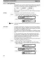 Preview for 72 page of Omron CPM1 - PROGRAMING  02-2001 Operation Manual