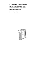 Preview for 3 page of Omron CQM1H - 08-2005 Operation Manual