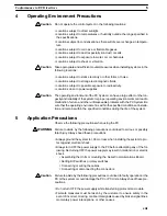 Preview for 8 page of Omron CQM1H-SCB41 Operation Manual