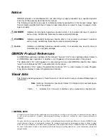 Preview for 4 page of Omron CRT1 - 10-2008 Operation Manual