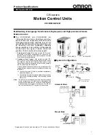 Предварительный просмотр 2 страницы Omron CS1 Series Specification