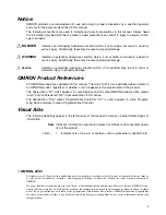 Preview for 4 page of Omron CS1W-213 - REV 02-2008 Operation Manual