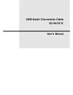 Предварительный просмотр 2 страницы Omron CS1W-CIF31 User Manual