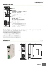 Предварительный просмотр 4 страницы Omron CS1W-DRM21-V1 Instruction