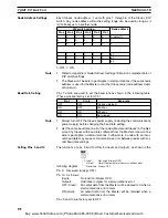 Preview for 189 page of Omron CS1W-DRM21 Operation Manual