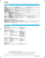Предварительный просмотр 2 страницы Omron CS1W-MC221-V1 Datasheet