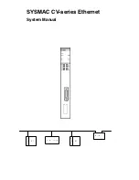 Omron CV-series Manual предпросмотр