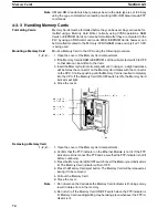 Предварительный просмотр 81 страницы Omron CV-series Manual