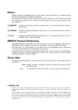 Preview for 4 page of Omron CVM1 Series Operation Manual