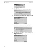 Предварительный просмотр 79 страницы Omron CX-MOTION-NCF - V1.8 Operation Manual