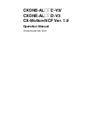 Предварительный просмотр 3 страницы Omron CX-MOTION-NCF - V1.9 Operation Manual