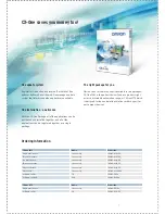 Preview for 8 page of Omron CX-ONE V4 Brochure