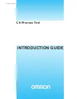 Предварительный просмотр 1 страницы Omron CX-Process Tool Introduction Manual