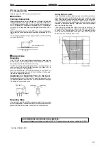 Preview for 4 page of Omron D3C Manual