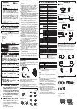 Omron D41D Quick Start Manual предпросмотр