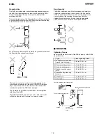 Preview for 13 page of Omron D4BL - Manual