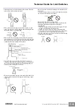 Предварительный просмотр 11 страницы Omron D4MC-1000 Manual