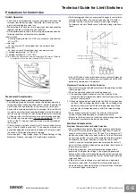 Preview for 6 page of Omron D5B - Manual