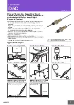 Omron D5C Series Manual предпросмотр