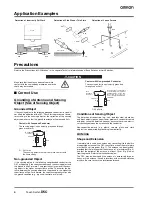 Предварительный просмотр 6 страницы Omron D5C Datasheet