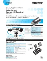 Omron DeviceNet DRT2-ROS16 Operation Manual preview