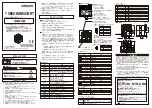 Preview for 1 page of Omron DeviceNet V680-HAM42-DRT Instruction Sheet