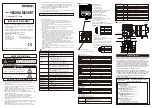 Предварительный просмотр 2 страницы Omron DeviceNet V680-HAM42-DRT Instruction Sheet