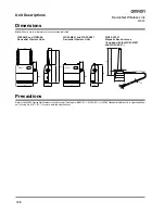 Preview for 4 page of Omron DeviceNet WD30 Datasheet