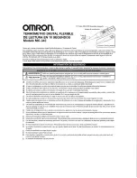 Предварительный просмотр 5 страницы Omron DIGITAL THERMOMETER MC-343 User Manual