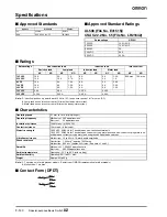 Предварительный просмотр 2 страницы Omron DZ Datasheet