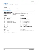 Preview for 2 page of Omron E2AX - Datasheet