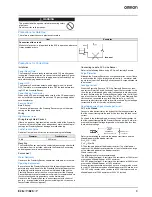 Preview for 9 page of Omron E2E-X10MY1 Datasheet