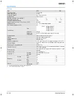 Предварительный просмотр 2 страницы Omron E2EL Datasheet