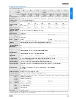 Предварительный просмотр 3 страницы Omron E2FM - Datasheet