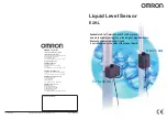 Preview for 1 page of Omron E2K-L Quick Start Manual