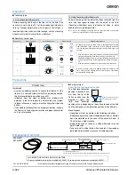 Предварительный просмотр 2 страницы Omron E32-D82F Datasheet