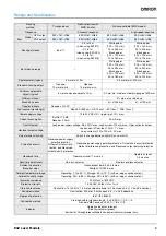 Предварительный просмотр 5 страницы Omron E39-L104 Manual