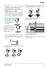 Предварительный просмотр 13 страницы Omron E39-L104 Manual