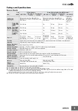 Предварительный просмотр 3 страницы Omron E3C-LDA-N Series Manual