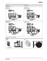 Предварительный просмотр 9 страницы Omron E3F2-7B4-M1-S Datasheet