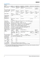 Preview for 4 page of Omron E3F2 - Datasheet