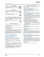 Предварительный просмотр 15 страницы Omron E3F2 - Datasheet