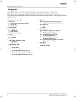 Preview for 4 page of Omron E3FR - Datasheet